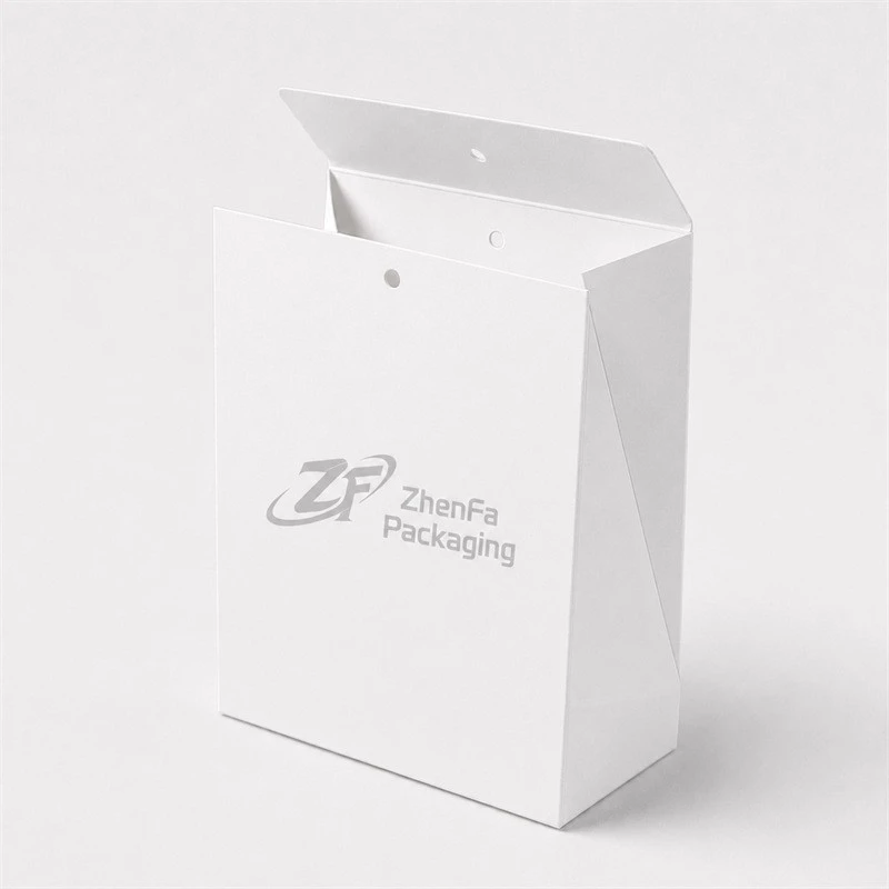 Gusseted Folding Gift Box With Flap And Snap Closure factory